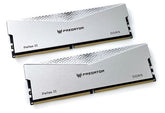Acer Predator 64GB Kit (2x32GB) PALLAS II Silver 銀色 BL.9BWWR.352 DDR5 6000MHz CL30 Memory AMD EXPO & Intel XMP 3.0 (RM-AP5D64W)